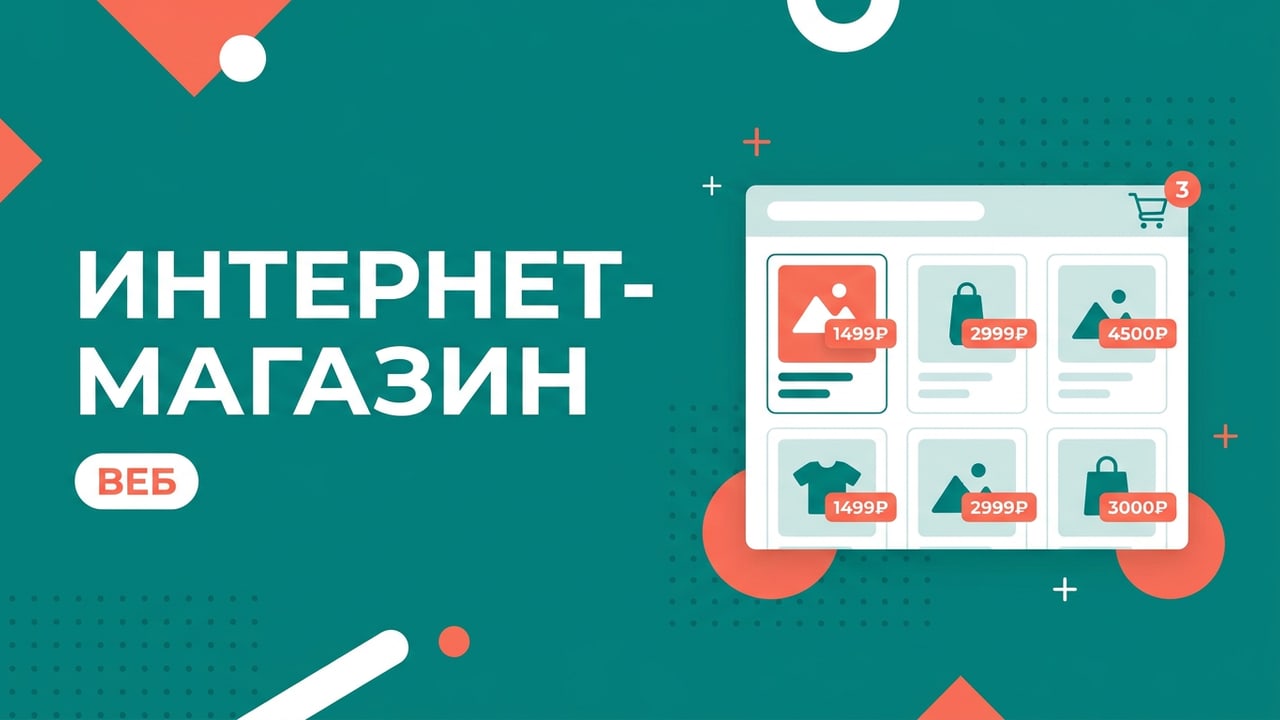 Интернет-магазин под ключ с корзиной и онлайн-оплатой