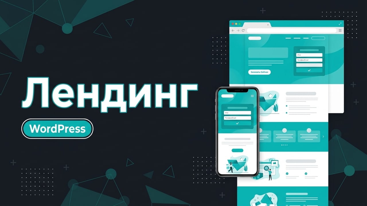 Лендинг под ключ на WordPress за 5 дней