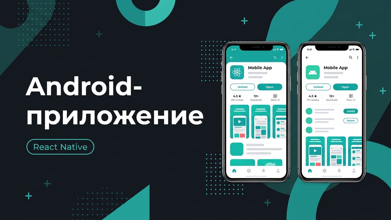 Мобильное приложение для Android на React Native под ключ