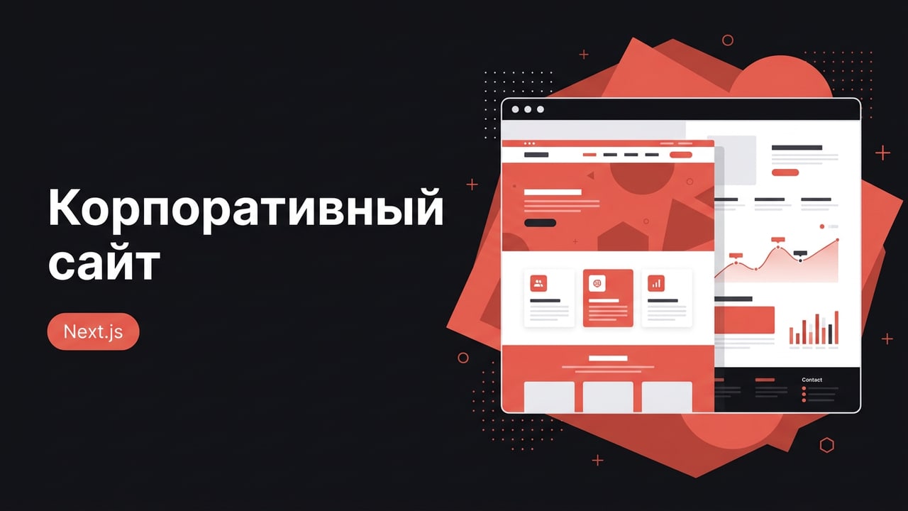 Корпоративный сайт на Next.js под ключ